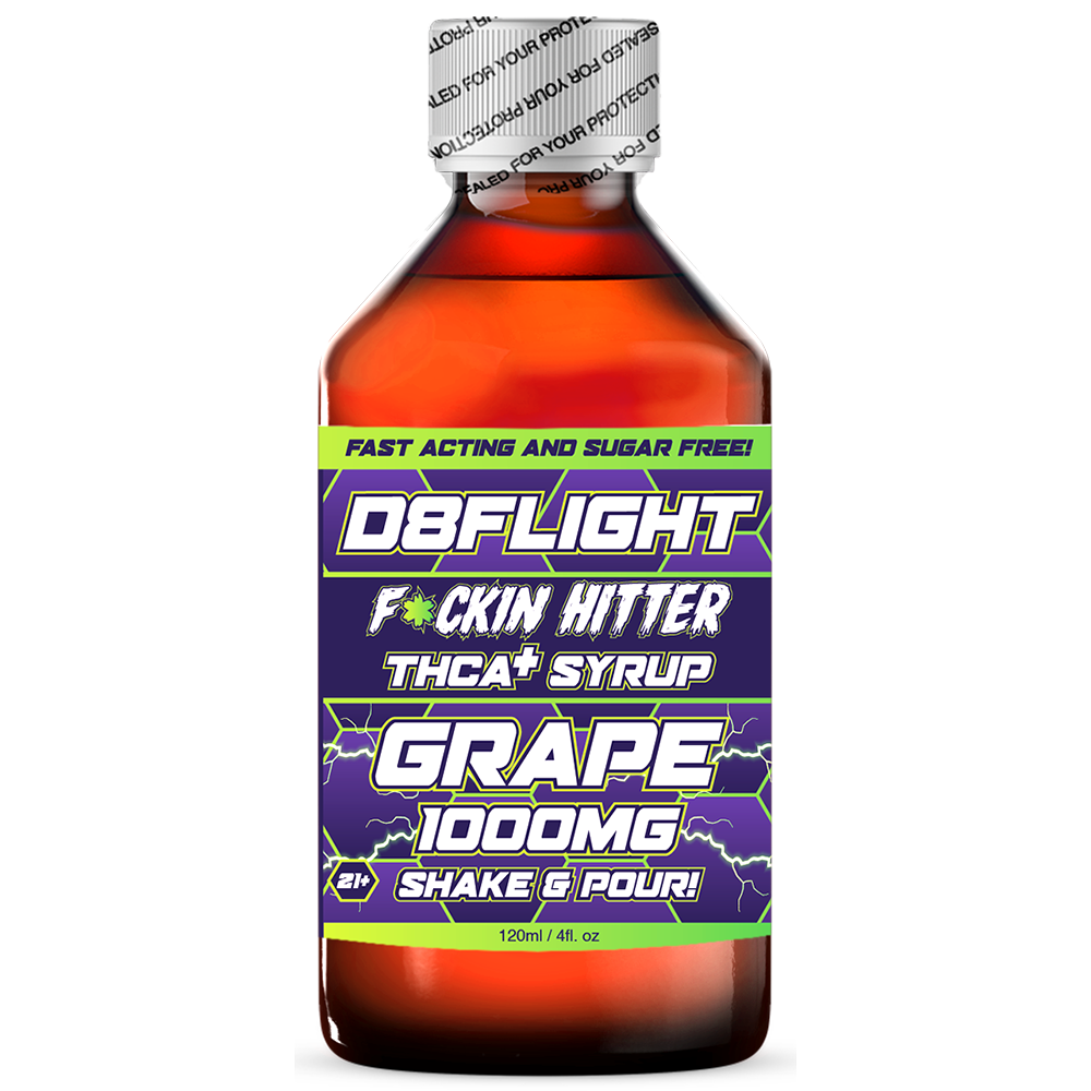 D8 Flight Hitter Syrup(1000MG) / Grape